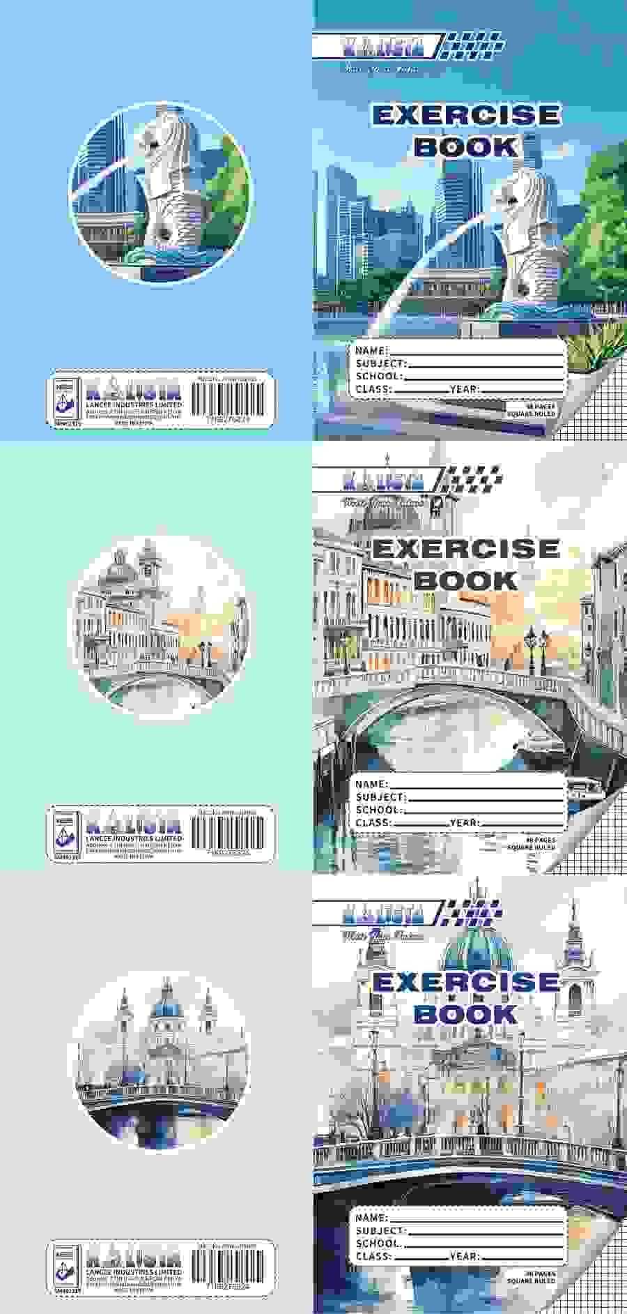 KALISTA A4 48 Pages Exercise Book