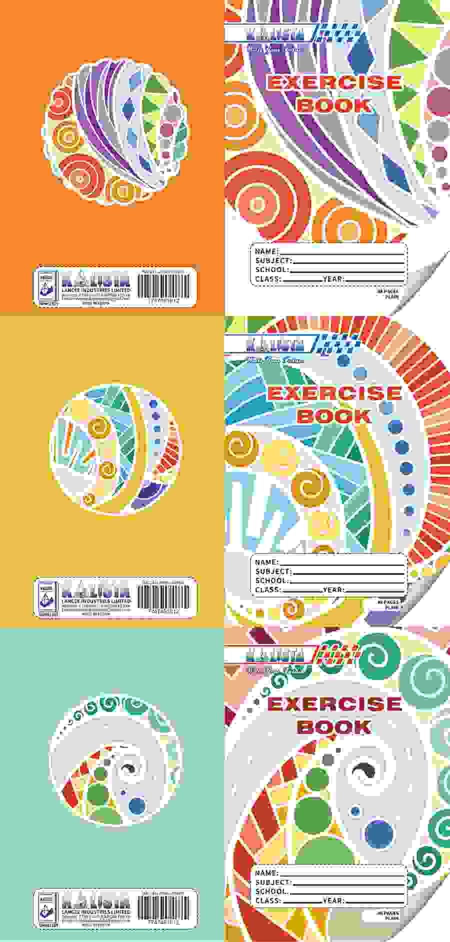 KALISTA A4 Plain Exercise Book